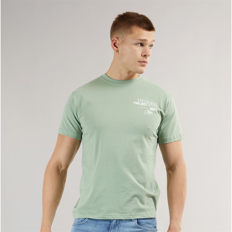 Henleys Mens Hentitled T-Shirt Sage