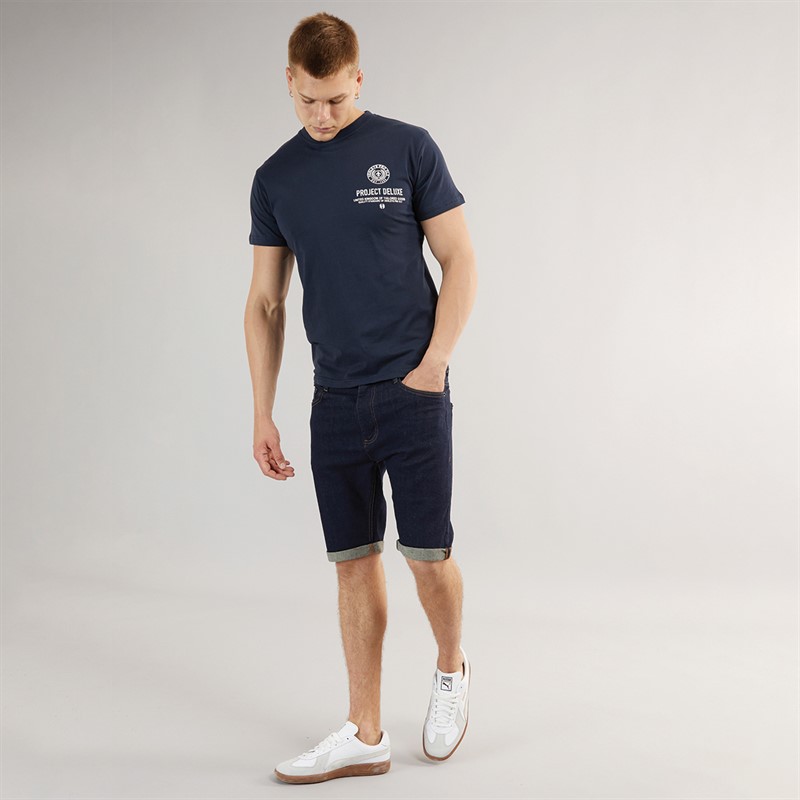 Henleys Mens Henstamp T-Shirt Navy