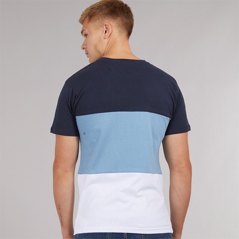 Henleys Mens Henpanel T-Shirt Navy