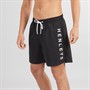 Henleys Mens Henybold Swim Shorts Black