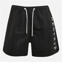 Henleys Mens Henybold Swim Shorts Black