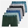 Henleys Mens Mactyme Seven Pack Henleys Boxers Multi