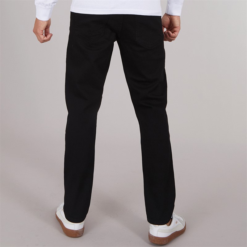 Henleys Mens Craze Comfort Jeans Black