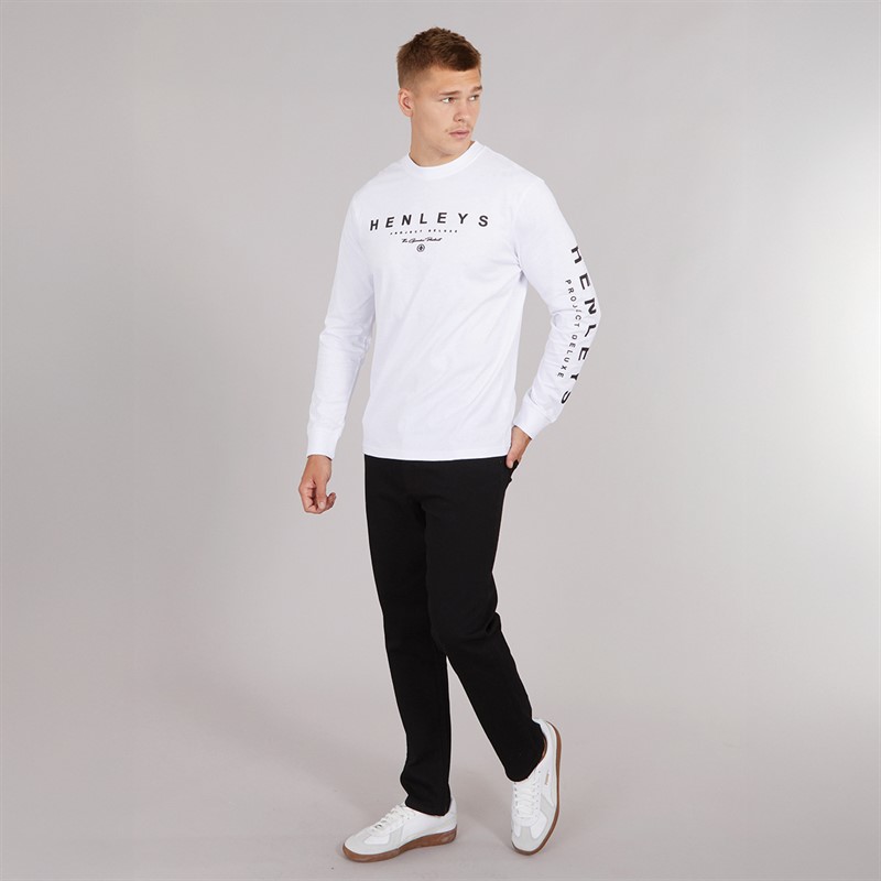 Henleys Mens Craze Comfort Jeans Black