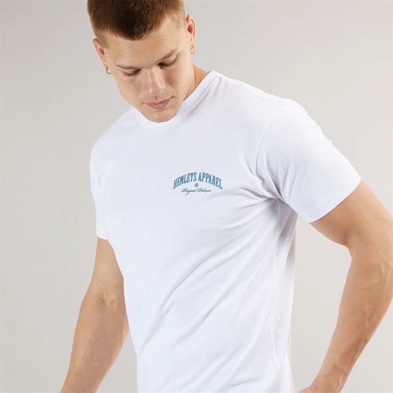 Henleys Mens Henwing T-Shirt White