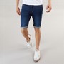 Henleys Mens Flex Denim Shorts Dark Wash