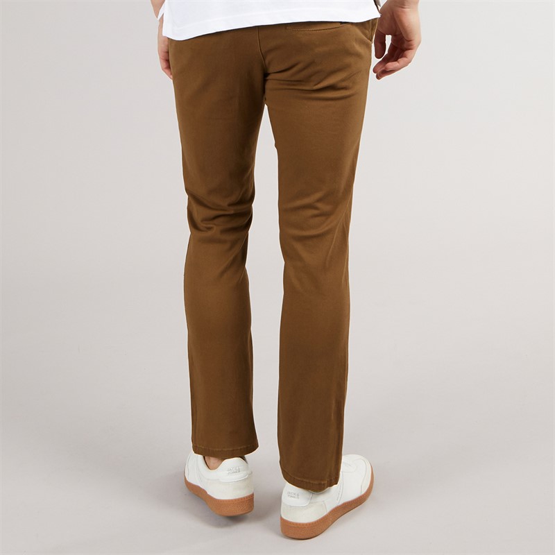 Henleys Mens Visit Chinos Tan