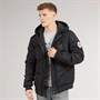 Henleys Mens Traction Bomber Jacket Black
