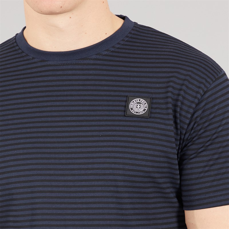 Henleys Mens Henbrett T-Shirt Navy