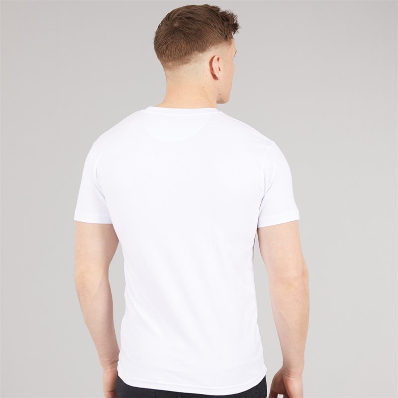 Henleys Mens Henclose T-Shirt White