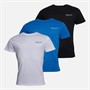 Henleys Mens Henrycore Three Pack T-Shirts Multi