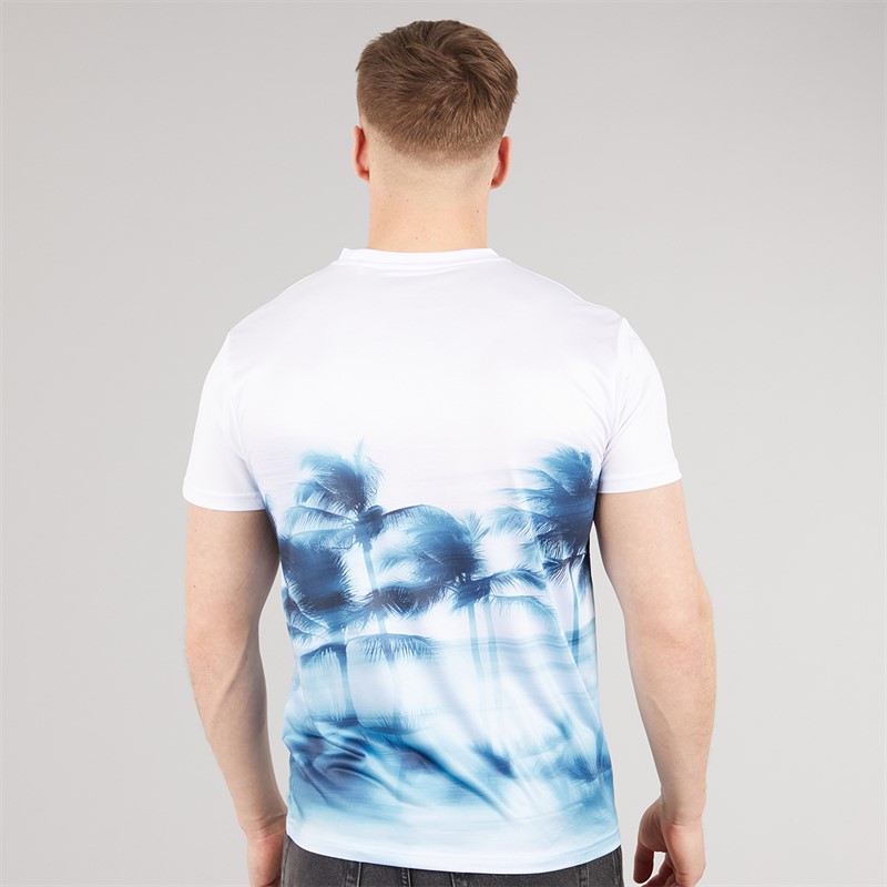 Henleys Mens Hennicane T-Shirt White