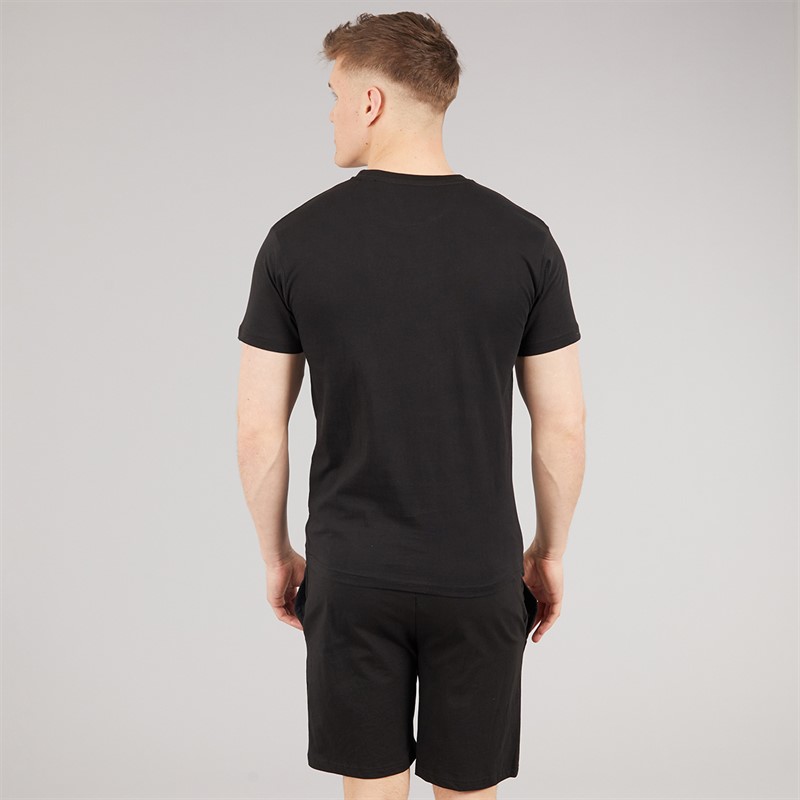 Henleys Mens Henrycore Lounge Set Black