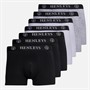 Henleys Mens Century Seven Pack Boxer Shorts Assorted