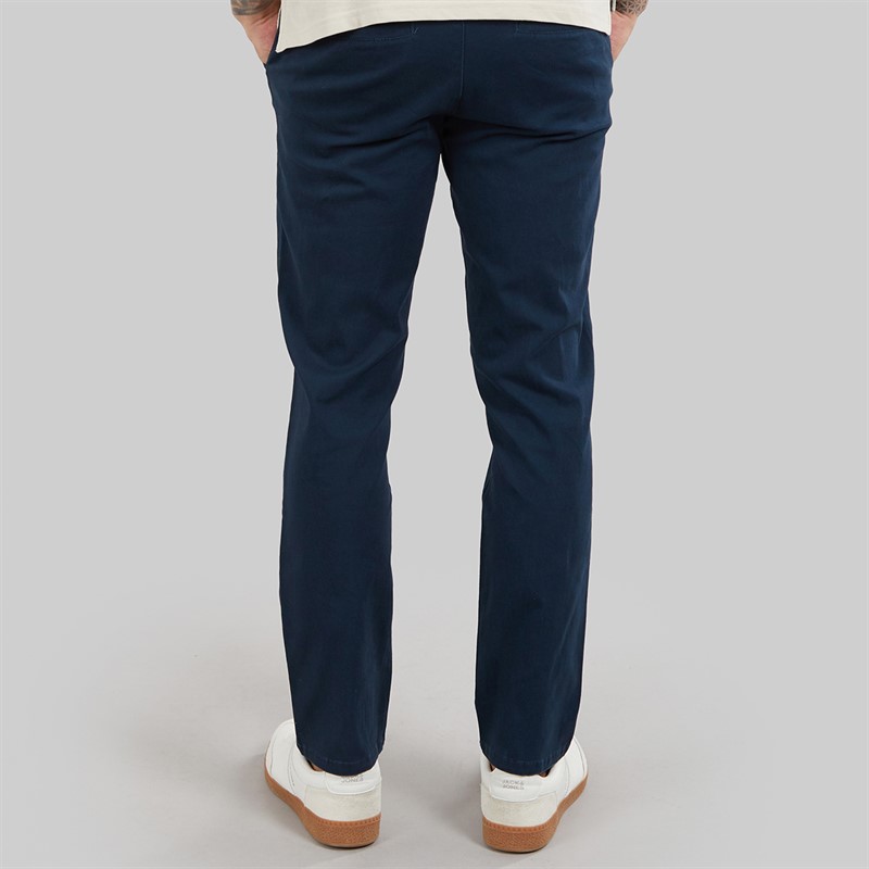 Henleys Mens Visit Chinos Blue