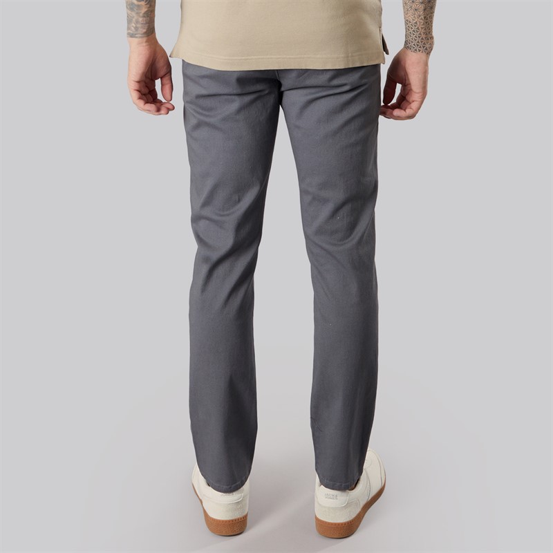 Henleys Mens Visit Chinos Grey