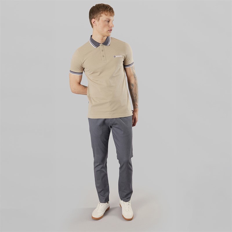 Henleys Mens Visit Chinos Grey