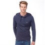 French Connection Mens Sneazy Hoody Marine Blue
