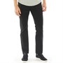 French Connection Mens James Regular Slim Jeans Solid Black Stretch