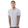 French Connection Mens Jersey Polo Light Grey Melange