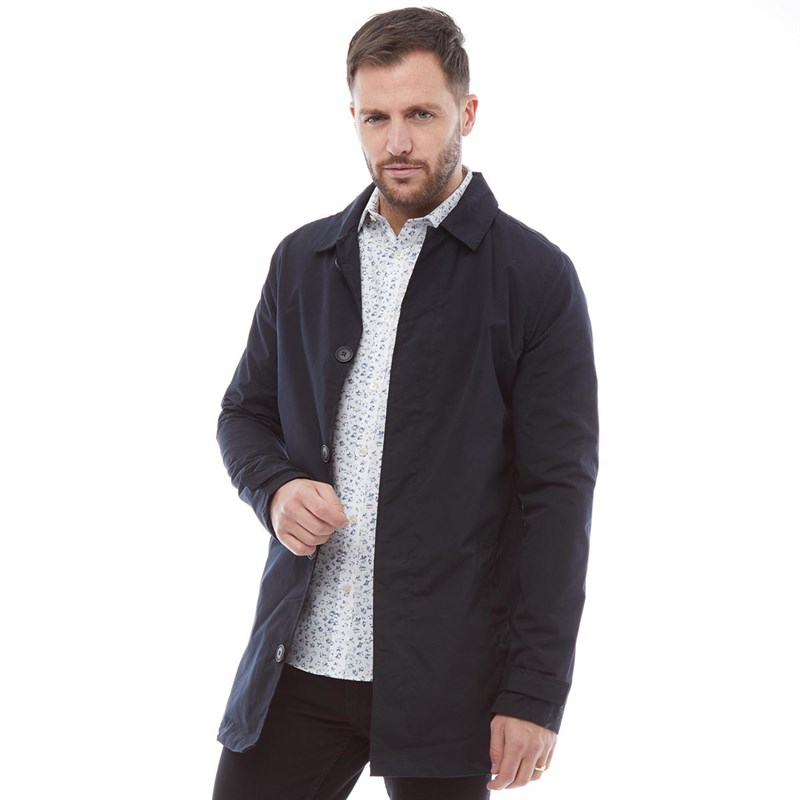 French Connection Veste Pluie 2 Homme Bleu Marine