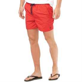French Connection Short de Bain Tas Homme Rouge