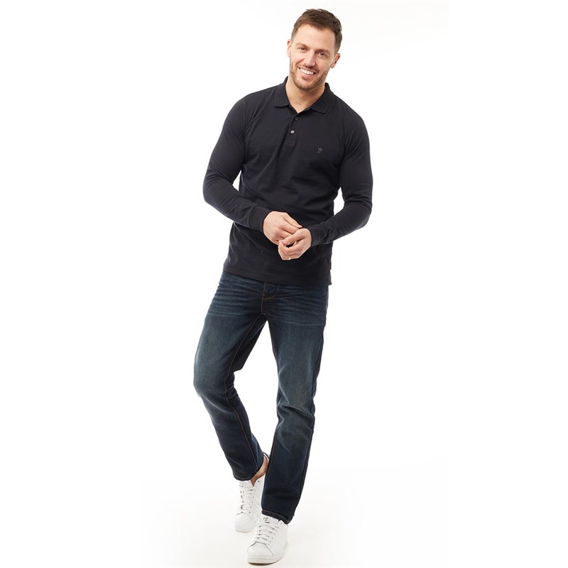 french connection long sleeve polo
