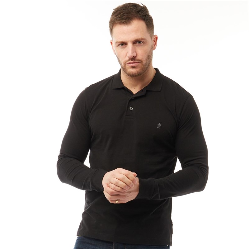 french connection long sleeve polo