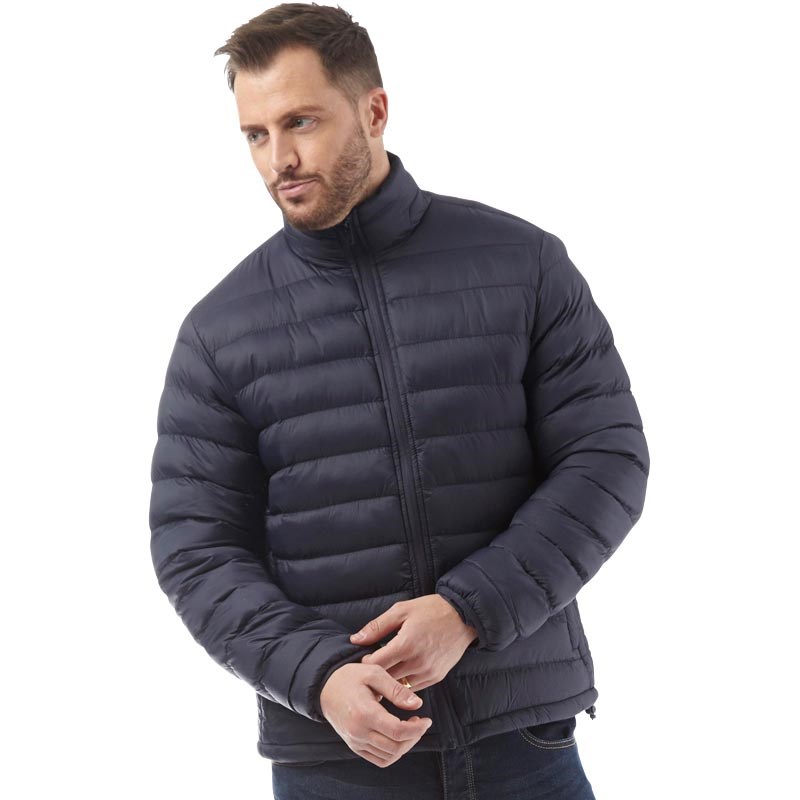 French Connection Heren Row Gewatteerde Jas Donkerblauw French Connection heren Jassen | KLEDING.nl