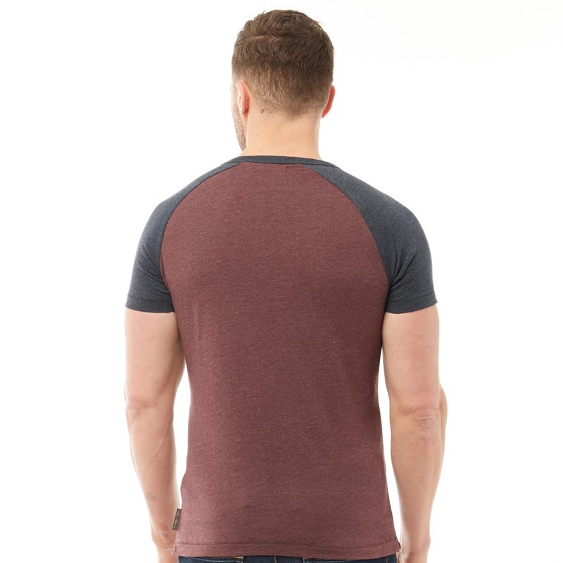 Download Buy French Connection Mens Raglan T-Shirt Chateaux Melange ...