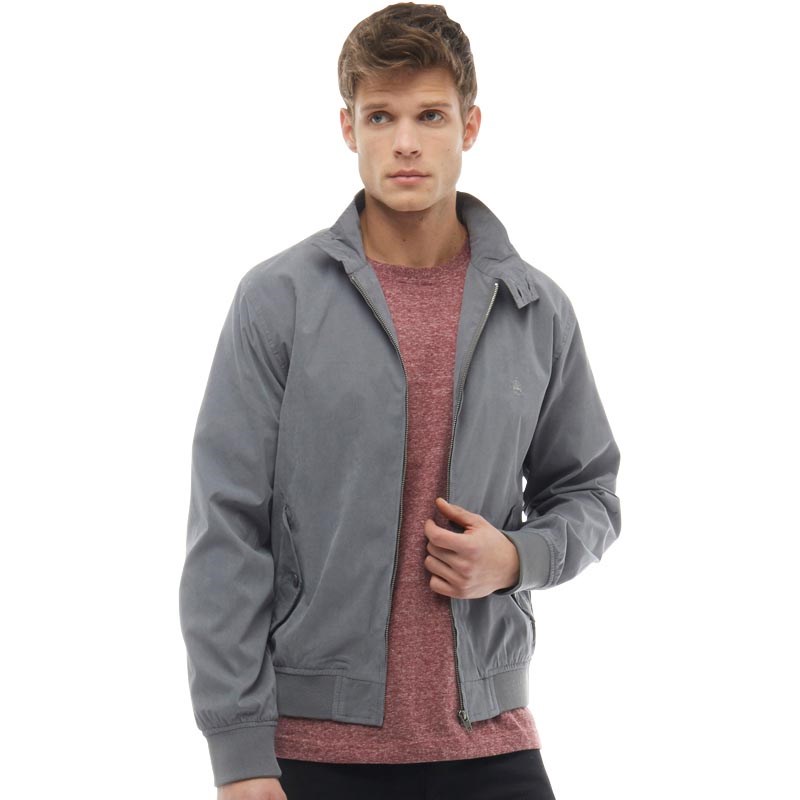 Download Buy French Connection Mens Harrington Jacket Charcoal