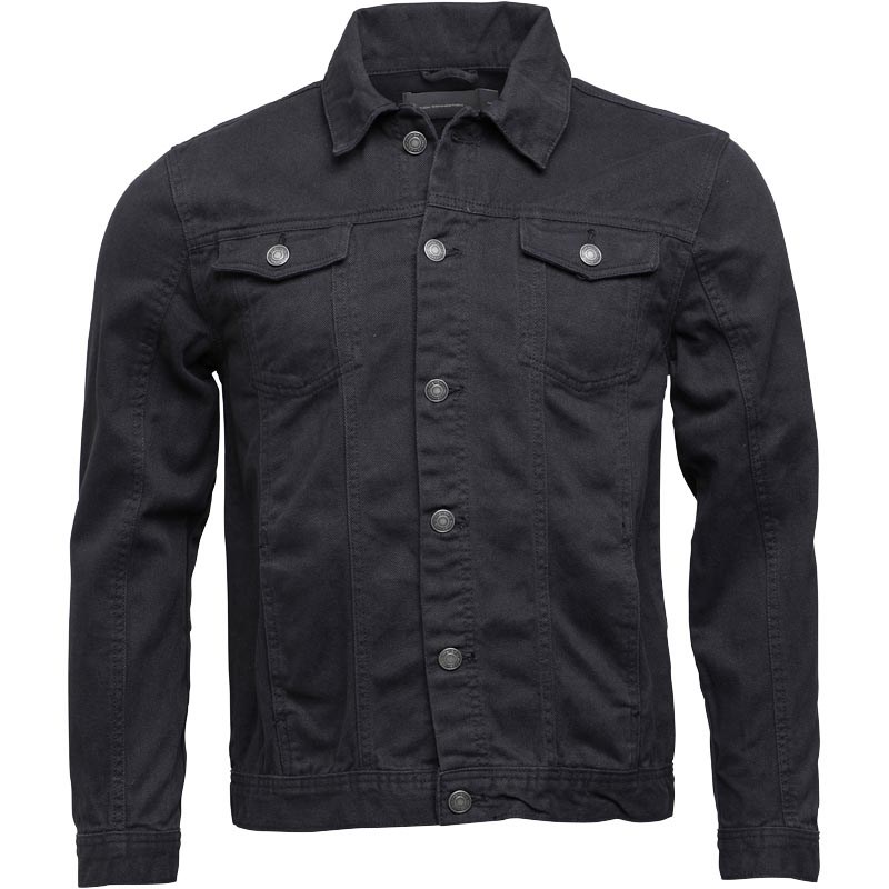french connection black denim jacket