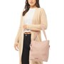 French Connection Damer Slouchy Crossbody Taske Lyserød