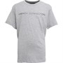 French Connection Boys Logo T-Shirt Grey Marl