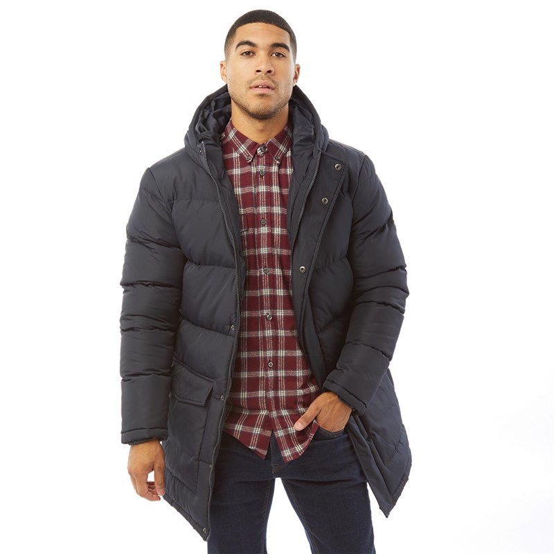 French connection mens sales row parka marine