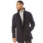 French Connection Manteaux de laine Db Funnel 2 Homme Bleu Marine
