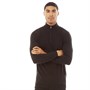 French Connection Mens Cash 1/2 Zip Jumper Black