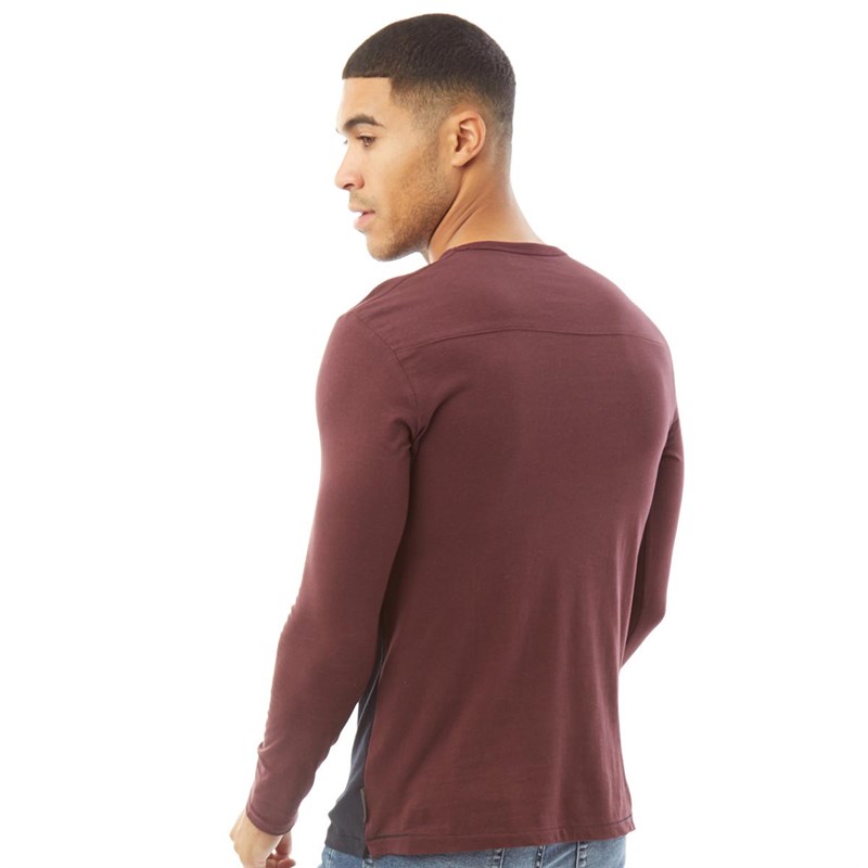 Buy French Connection Mens Block Original 3 Long Sleeve Top Chateaux ...
