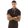 French Connection Polo Homme Noir