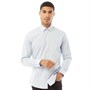 French Connection Herren Formal Hemd mit langem Arm Hellblau