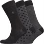 French Connection Męskie FC Dot Skarpety Czarny