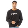 French Connection Herrer FCUK Sweatshirts Sort