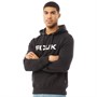 French Connection Herren FCUK Kapuzenpullover Schwarz