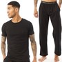 French Connection Mens Lounge Joggers And T-Shirt Set Black