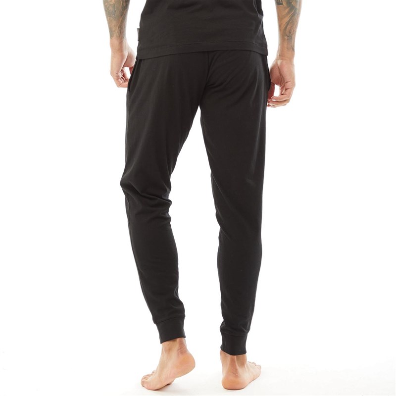 Buy French Connection Mens Jersey Joggers Black