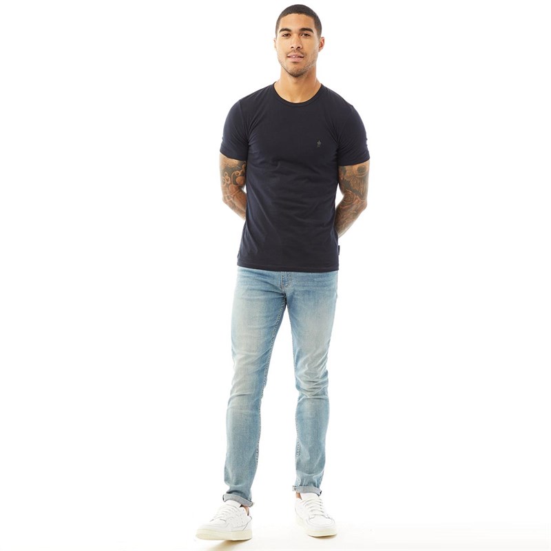 French Connection Mens Lounge T-Shirt Marine