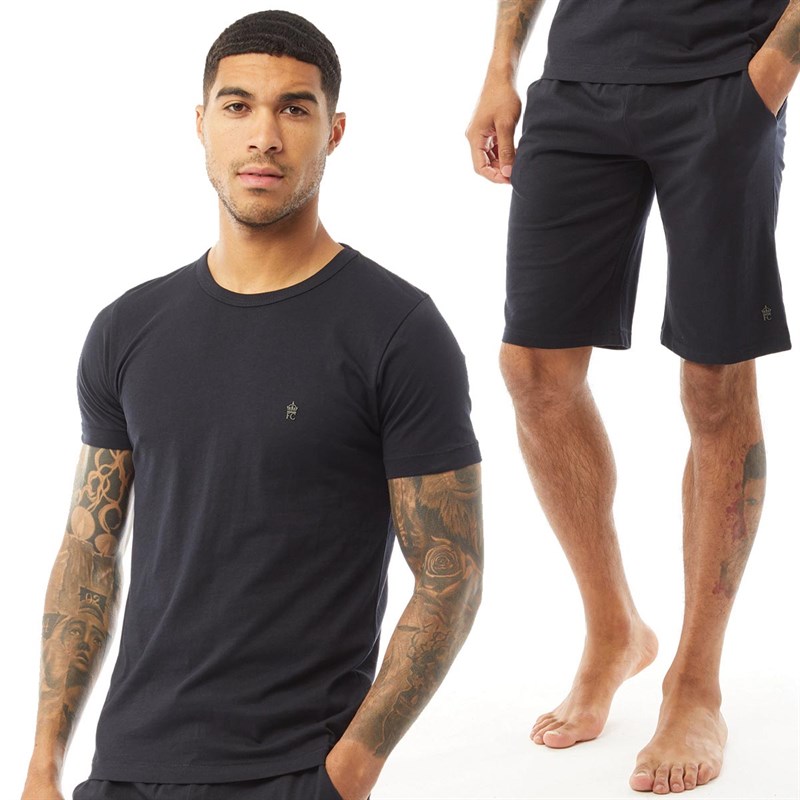 French Connection Herren Lounge Hausanzüge Navy