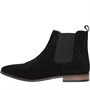 French Connection Herrer Suede Chelsea Sko Sort