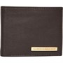 French Connection Mens FC Wallet Brown/Gold