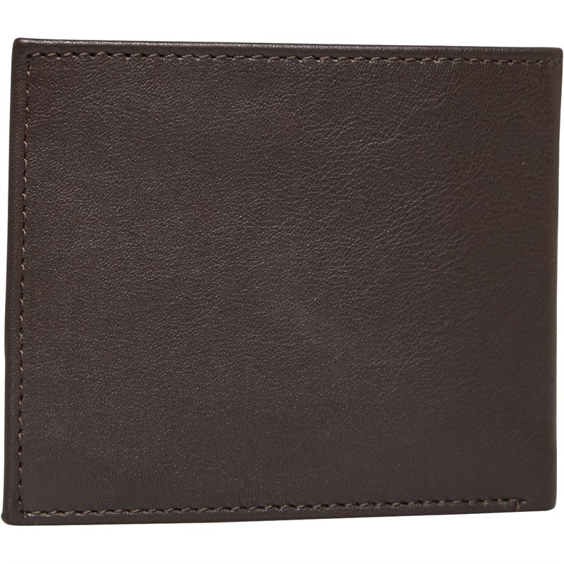 French Connection Mens FC Wallet Brown/Gold